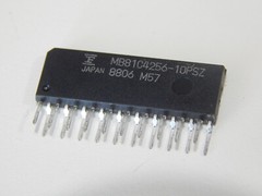 FUJITSU MB81C4256-10PSZ Dynamic RAM, Fast Page, 256K x 4, 20 Pin, Plastic, ZIP