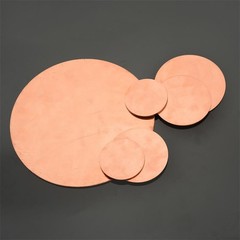 10/20/50/60-200mm Dia. Copper Discs Round Copper Metal Discs Round Copper Discs