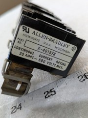 ALLEN BRADLEY FUSE BLOCK X-401978 1491-N126 600VOLTS 30AMPS