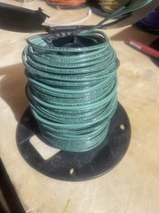 CME 3, 31 MM2 Solid approxima 165” THHN/THWN Type T90 UL Listed Green CMC 12 Awg