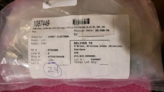 Glenair 390MS077M0607-8 EMI Backshell 180° Electroless Nickel 6 Shell Size Alum
