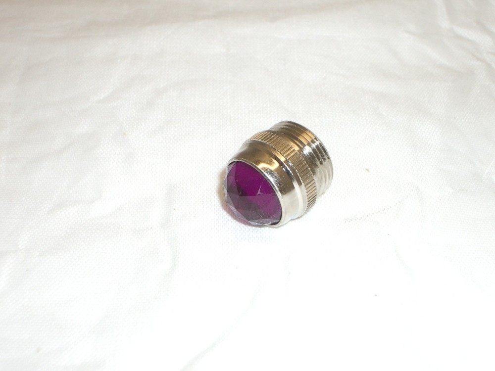CED P-L121V JEWEL SCREW LENS FOR PILOT LAMP INDICATOR LIGHT BULB PURPLE