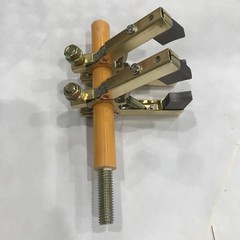 2-Ring 2-Way Conductive Ring Slip Ring Sliding Bracelet Copper Ring 100*135mm