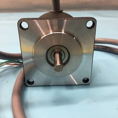 Elwood gettys 23d-6102se STEPPER MOTOR 5.0VDC 1.0AMP 1/4IN SHAFT, 162779