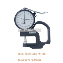 1Pcs New For Mitutoyo 7327 Dial Thickness Gage 0-1mm 0.001mm
