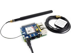 Waveshare SIM7600E-H 4G Module HAT for Raspberry Pi Supports 3G/2G/GSM/GPRS