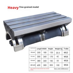 Adjustable Angle Tilt Table for Milling, Drilling and Precision Rotary Tables