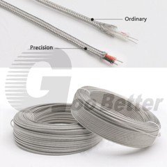 K Type Thermocouple Compensating Shielded Braided Extension Cable Wire High Temp