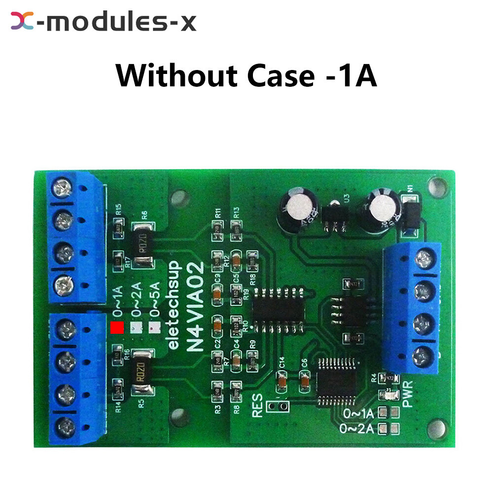 RS485 0-1A 0-30V Current Voltage Collector Voltage Signal Acquisition MODBUS RTU