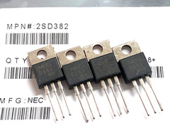 6 Pieces 2SD382 Original New NEC Silicon Transistor