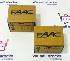 FAAC 401002 Pushbutton Switch (Lot Of 2 Pcs)