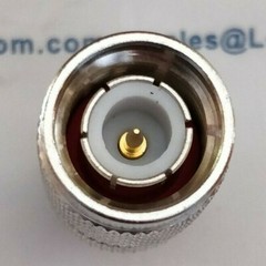 (3pcs) L-COM BA589 Coaxial Adapter TNC Male to SMA Female