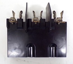 ALLEN BRADLEY FUSE BLOCK, CAT NO. 1494V-FS30, SERIES A, 30 AMPS, 600 VOLTS