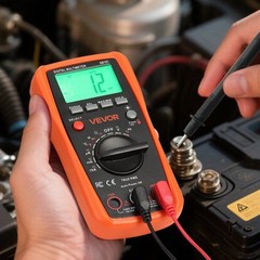 Digital Multimeter, 4000-Count TRMS DC/AC Voltmeter Current Tester, Auto-Rangin