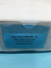 LAM 715-011909-501 PLATE, UPPER ELCTDRODE 8″ POLISHED CAPTIVE, 123496