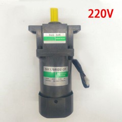 1Pcs 120W 220V AC Gear Reducer Motor 5IK120RGU-CF Speed Regulating Motor 3-500k