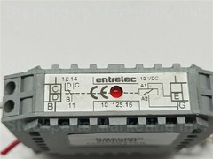 Entrelec 10 125.16 Relay Interface Module 12 VDC 30 Days Warranty Fast Shipping!