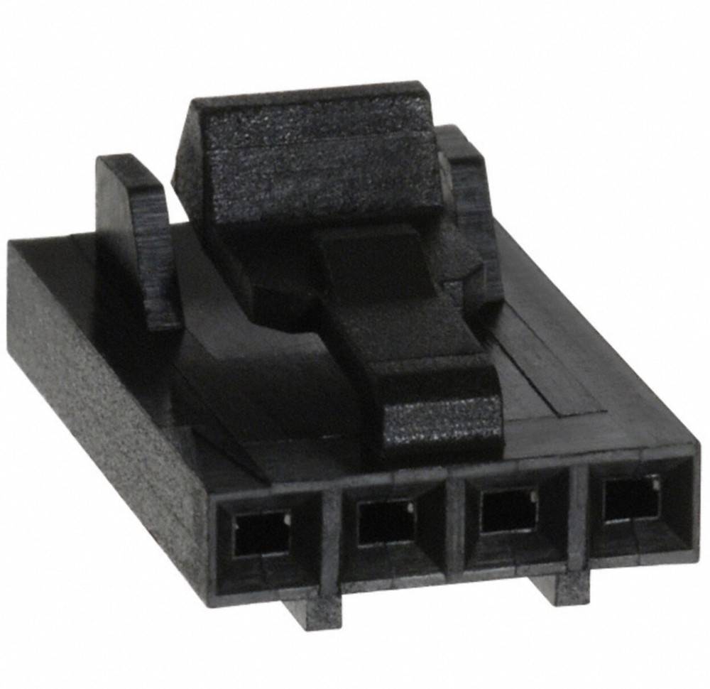 TE Connectivity 104257-3 04P MTE Pol Lock HSG Connector, Lot Quantity-500