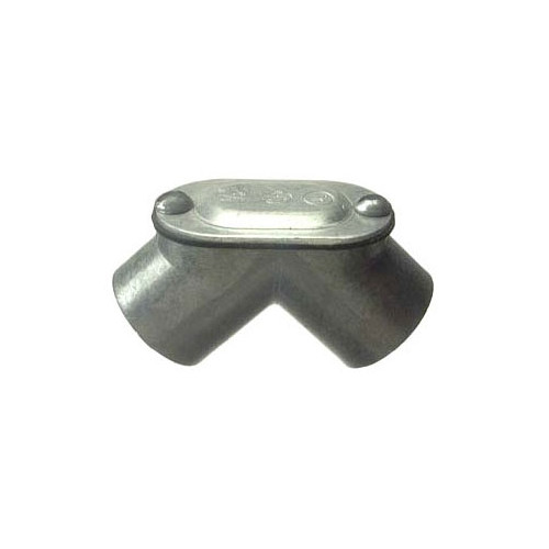 Halex 94105B, 1/2″, Die-Cast, Female, Rigid Conduit Pull Elbow, 1pc