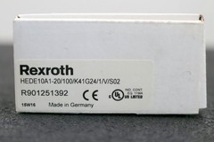 Rexroth Pressure Switch HEDE10A1-20/100/K41G24/1/V/502 R901251392 IP67 18…36VDC