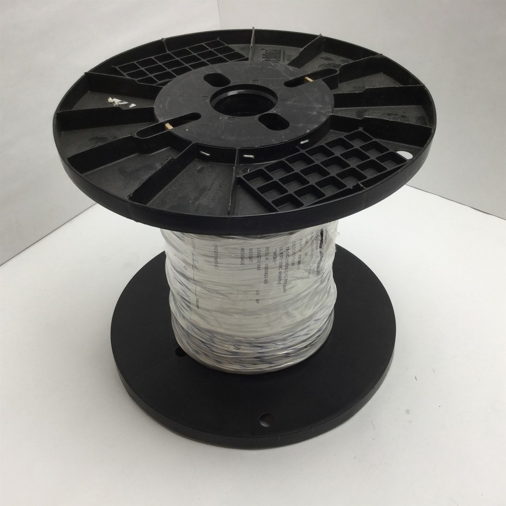 Belden 83009 Silver Plated Copper Electrical Wire, 18AWG, 600V, Length: 983ft