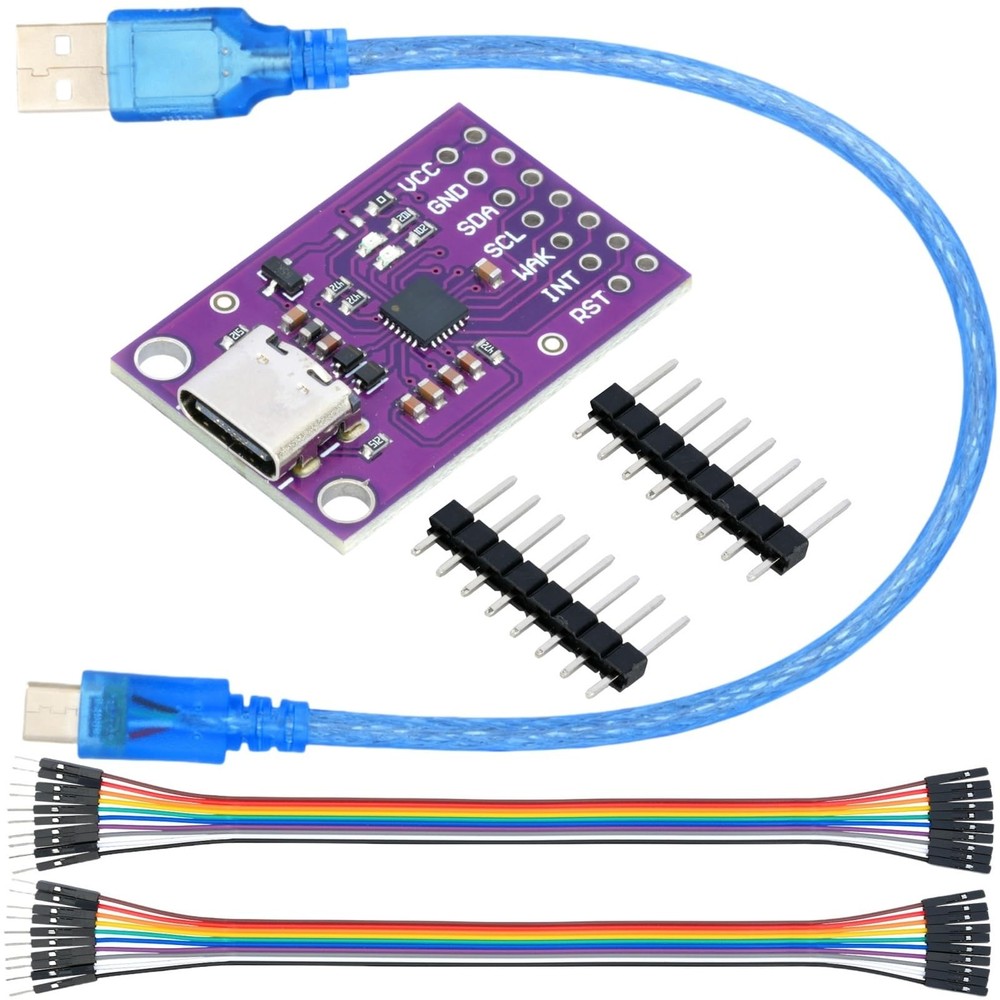 MTDELE CP2112 Debug Board Tyce-C USB to SMBus I2C Communication Module with…