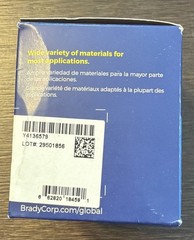 BRADY PERMA SLEEVE HEAT SHRINK WIRE MARKING SLEEVES (PSPT-250-1-WT)