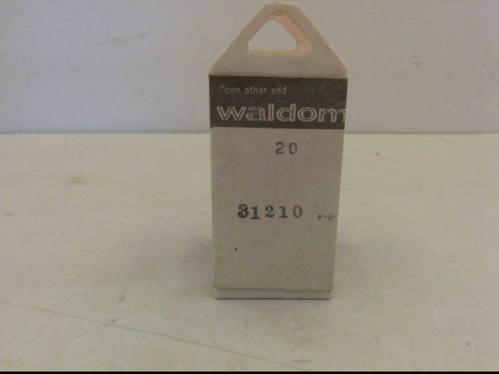 WALDOM 31210 3-WAY WIRE BUTT CONNECTORS, 12-10 GAUGE, BOX OF 20, NIB