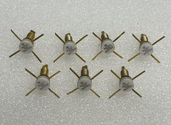 Motorola MRF511 High Frequency Microwave Transistors Gold – Lot of 7pcs – NEW!