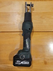 Greenlee Gator EK425LX & CJD3BG Crimping Head, Makita Rapid Charger 6.0 Battery