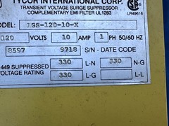 Tycor AEGIS AGS-120-10-X Transient / Noise Filter