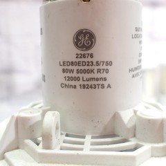 GE LED80ED23.5/750 LED Retrofit Lamp Lot Of 4 80W 5000K 12000 Lumen Mogul Base
