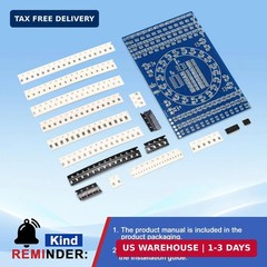SMD Soldering Practice Kit – Build a LED Light Rotating Display | DIY Electronic