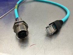 Brad Connectivity 1300580125 Ultra-Lock M12 D-Code to RJ45 Cable 0.5M New