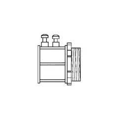 PECO 304, 1-1/2″, Die-Cast, Set Screw, EMT Connector, 1 pc