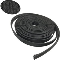 Wire Cable Protector Insulated Braid Sleeve Gland Expandable Spiral Wrapping