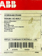 ABB DDA204 AC-40/0,1 RCD Block 2CSB204001R2400 4 Pole