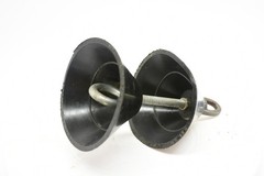 Cal Am 4″ Cal Missile Duct Projectile & 1.5-2.5″ Inflatable Line Carrier NOS