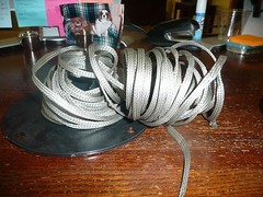 Allied Wire AA59569R36T0203 11Awg 13/64 in Tubular braid Approx 42FT