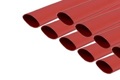 9 Lot TEMCo 9/16″ Marine Heat Shrink Tube 3:1 Adhesive Glue Lined 12″ long RED