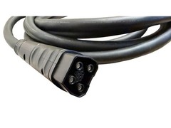 Heavy Duty 4-Pin EVSE Charger Cable Industrial Power AWM 2464 300V Multi-Pin NEW