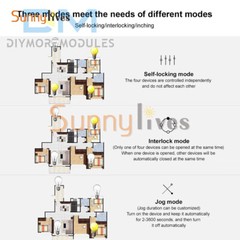 Smart WiFi Bluetooth Wireless Relay Switch Module 2.4G 1/2/4CH DC7-32V/AC85-250V