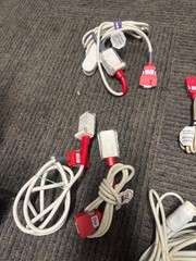 Lot of 15 Masimo SpO2 Adapter Extension Patient Cable Different Models @ M6