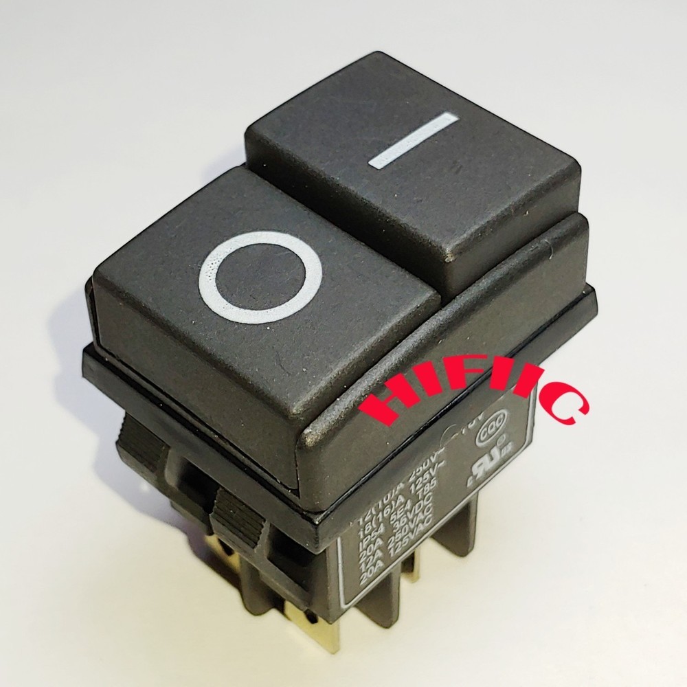 JIABEN KND2-12/2 Pushbutton Switch 4 Pins ON-OFF 2 Positions