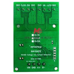 RS485 0-1A 0-30V Current Voltage Collector Voltage Signal Acquisition MODBUS RTU