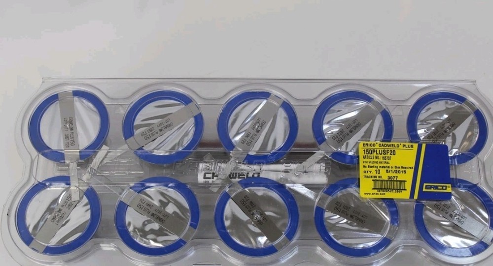 Erico 150PLUSF20 Cadweld Plus Weld Metal F20 #150 – Made in USA 9 Count Welding
