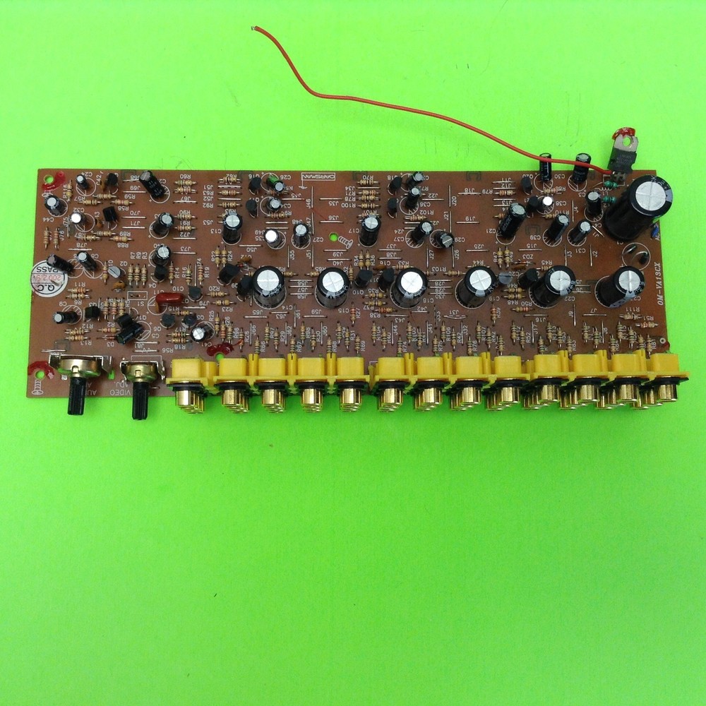 Channel Vision VDA-12 Audio Video Jack Board Main Board 0M-VA1SCX Oarsman