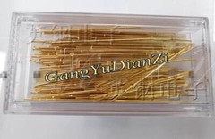 100pcs/pack KS050-E08 Round Hole Probe Sleeve 0.95MM Mounting Block 50MIL Series