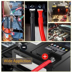 2 AWG Gauge Copper Battery Cable Power Wire Car, Marine, Inverter, RV, Solar