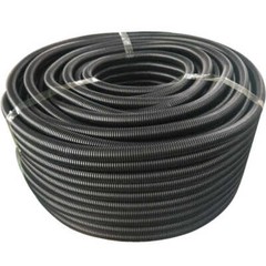 Black Conduit Spilt Cable Tidy Flexible Tube Convoluted Protection Tubing PP/PA